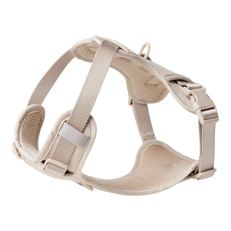 Pawpverse Beige Mesh Everyday Pet Harness