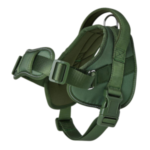 Pawpverse Olive Green Padded Control Harness