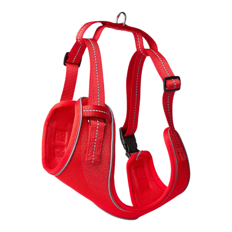 Pawpverse Red Reflective Adjustable Dog Harness