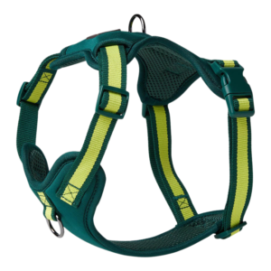 Pawpverse Green Reflective Adjustable Pet Harness